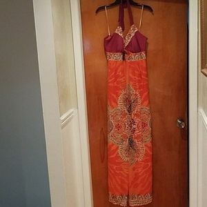 Sangria long dress